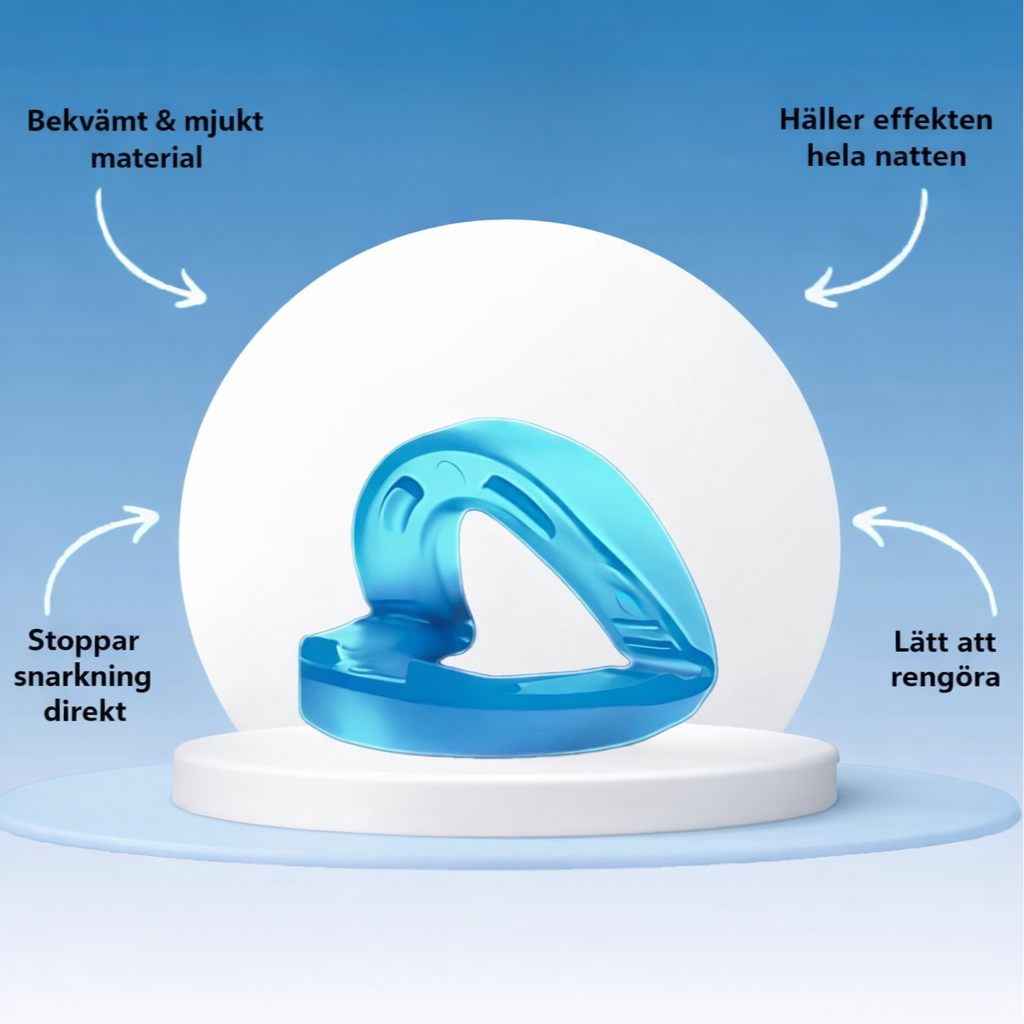 BodyShaker - Universell tyst anti-snarkningsskena