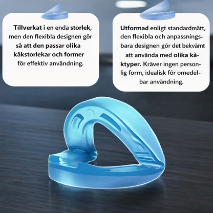 BodyShaker - Universell tyst anti-snarkningsskena