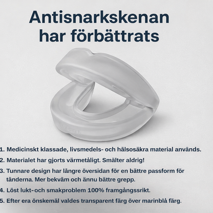 BodyShaker - Universell tyst anti-snarkningsskena